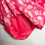 Ann Taylor Silk Blend Women’s Animal Print Floral Sleeveless Dress Pink Size 8 Photo 8