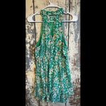 Sienna Sky NWT  Green Floral Halter Neck Dress size Medium Photo 2