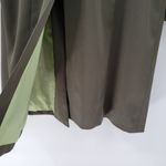 Mixit Longline Jacket Womens 12 Tall Green Stretch Notch Lapel Back Slit Career Photo 6