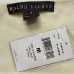 NWT Ralph Lauren Black Label Cashmere Tank in Ivory One Shoulder Tie Sweater M Size M Photo 1