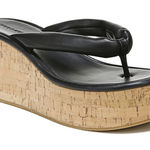 Veronica Beard  Geno Cork Wedge Sandal‎ size 9.5 Photo 0