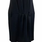 Moschino  CHEAP AND CHIC Black Casual Dress Sz 6 Short Sleeve Minimalist Photo 8