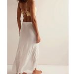 Free People NWT  Intimately Sweet On You Bias Half Slip in Ivory Size XS Photo 2
