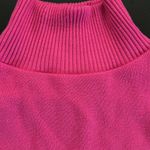 ZARA  raspberry hot pink super soft, mock neck cropped sweater Photo 1