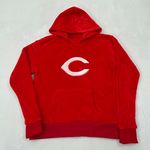Cincinnati Reds MLB Baseball Red Fleece Comfy Pullover Hoodie Sweatshirt Adult S Photo 0