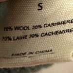 Ulla Johnson Teal Striped Tillie Ballon Sleeve Cardigan Sweater Size Small Photo 8