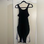 NWT FP Movement Free People Double Bounce Onesie Romper Open Back Sz M Black Size M Photo 1