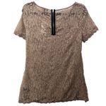 EXPRESS  Lace Top Large Floral Sheer Cover Up Feminine Resortwear Travel Vacation Photo 1