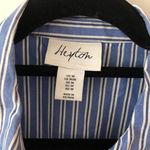 Striped Cotton Shirt Dress Sz Med Photo 2