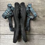 Teva  Women's Black and Teal Sandals Photo 5
