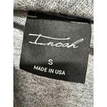 Inoah rare starfish graffiti sample cardigan open front long length size small Gray Photo 4