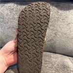 Women's Birkis By Birkenstock Paisley Clogs With Double Strap. Orange Size 7 Photo 4