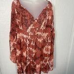 Show Me Your Mumu  Red and Pink Floral Tunic Dress Size Small EUC Photo 3