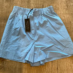 Hunter Bell  Light Blue Women's Shorts Photo 0