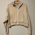 BDG  Cream Zip-Up Jacket Photo 0