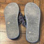 Tommy Hilfiger  Navy and Tan Flip Flops Photo 3