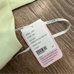 After Six NEW  1529 Bow-Tie Strap Dress w/ tiered  ruffle skirt limeade Size 16R Photo 4