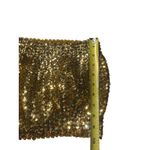 Stunning Gold Sequin Stretch Tube Top USA Made 10"x9.75" – Retro Womens Classic Size undefined Photo 6