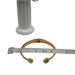 Kate Spade SPOT THE SPADE CUFF HINGED BANGLE IN SWEETHEART PINK/GOLD Photo 4