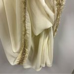 Basically Me  Cream Embellished Lightweight Off Shoulder Lined Dress Nightgown M Photo 5