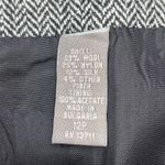 Valerie Stevens  Herringbone Wool Blend Skirt Size 12P Modest Career Classic Photo 3