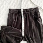 Fear of god Essentials Iron Black Gray Pull-on Velour Lounge Joggers Pants M Photo 7