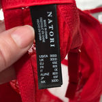 Natori  Womens Pretty Smooth Seamless Red Lace Underwire Bra 30DD style 734318 Photo 3