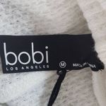 Bobi White Cowl Neck Waffle Knit Top NWT Medium Revolve Thermal Knit Comfy Top Photo 5