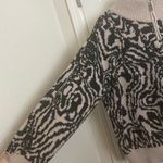 Sweet Rain  Zebra Pattern Cowl Sweater size medium Photo 4