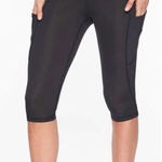 Athleta Black All In Crop Leggings Size Small Photo 0