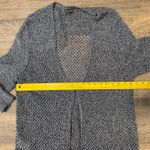 Eddie Bauer  Blue Marled Knit Open Front Cardigan Sweater Size 2XL 3/4 Sleeve Photo 7