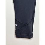 Lululemon  Capri Leggings Womens Size 6 Black Cropped Athletic Pants Photo 3