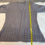 Jason Maxwell  Gray Open Front Cardigan Sweater Women’s Size Large Soft casual Photo 7