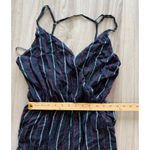 Hollister  Jumpsuit Medium Blue‎ Red White Striped Sleeveless Casual Romper Photo 5