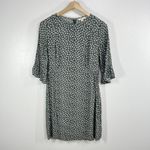 Boden Hyacinth Dress Women's US 8R Green Pink Star Floral Tunic Midi Whimsical Size 8 Photo 1