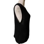 Old Navy  Women’ Sleeveless Knitted Black Sweater Sz L Photo 1
