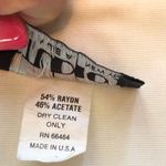 Studio I Vintage Ivory Dress with Belt Shoulder Pads Photo 2