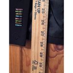 Moshita Coutrure Open front swing dress with rainbow sequine formal 12 Black Photo 7