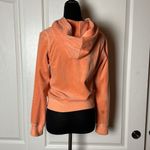 c'est toi ORANGE SHERBET VELOUR VELVET ZIP UP HOODIE Photo 2