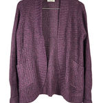 RD Style Montoya Open Long Sleeve Cardigan Dark Purple XS NWOT Photo 0