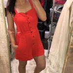 FRNCH  Paris boho romper size large linen blend Photo 4