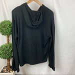 Chaser Women's Black Long Sleeve Soft Cozy Hoodie Top Sweater M Medium Photo 1