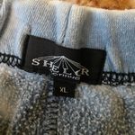 Blue tie dye fleece booty shorts Size XL Photo 2