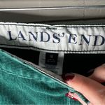 Lands' End  Winter Green Corduroy Bootcut Pants Photo 4