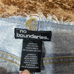 No Boundaries Vintage  Y2K 7 Raw Hem Waist Flare Leg‎ Jeans Photo 2