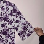 Hang Ten NWOT Purple floral print, Casual Dress UPF 50+ UV Protection Photo 2