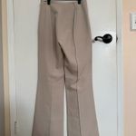 Tiger Mist cream high waisted flare pants Photo 2