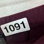 Forever 21 Wide Leg Flare Stretch Casual Pants Women’s Large Maroon Photo 9