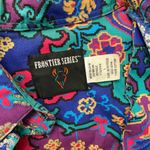 Vintage 80s‎ Women’s Western Shirt Purple Size L Photo 2