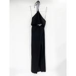 Likely Crissy Gown Black Cut-Out Halter Maxi Size 4 NWT Photo 1